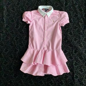 Polo button up dress